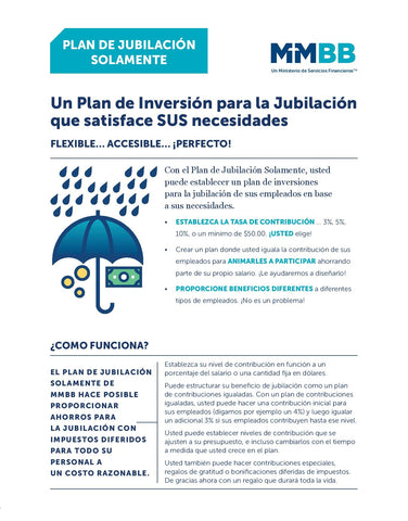 PLAN DE JUBILACIÓN SOLAMENTE